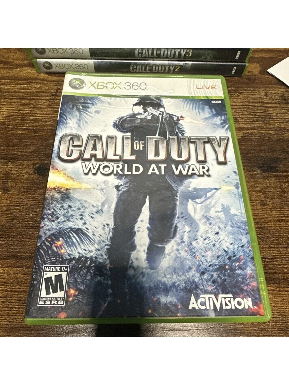Xbox 360 Call of Duty Game Lot Bundle COD 2 3 4 MW2 MW3 Black Ops World at War